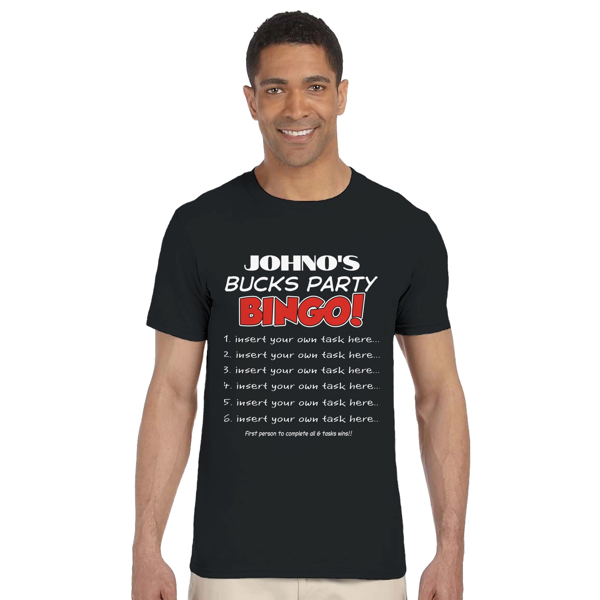 Bucks Party Bingo Shirt