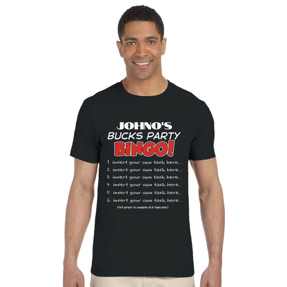 Bucks Party Bingo Shirt